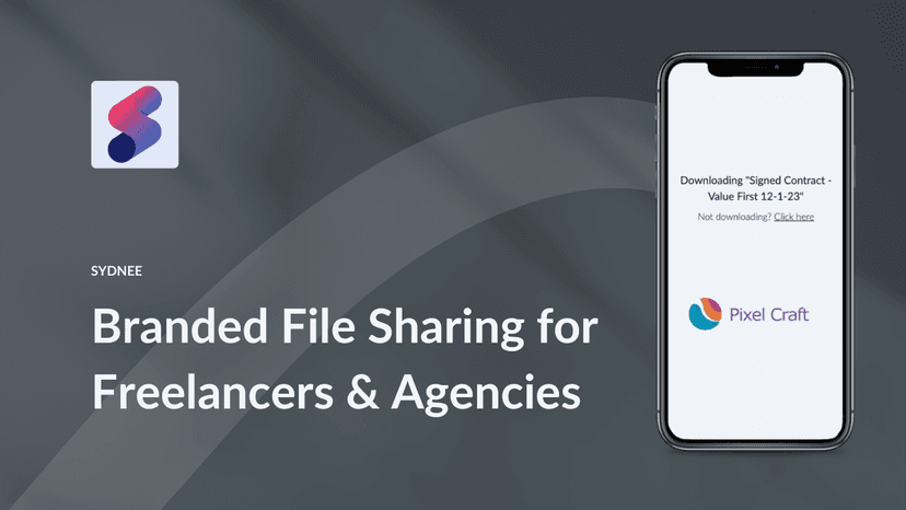 Branded File Sharing for Freelancers & Agencies