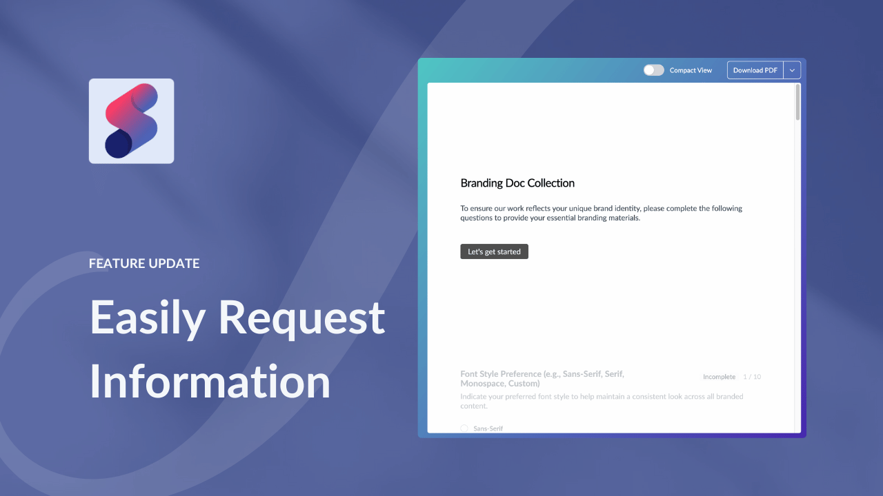 Gather Client Information with Sydnee’s Request Feature