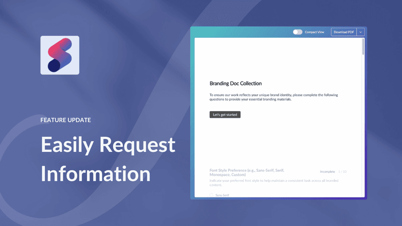 Gather Client Information with Sydnee’s Request Feature