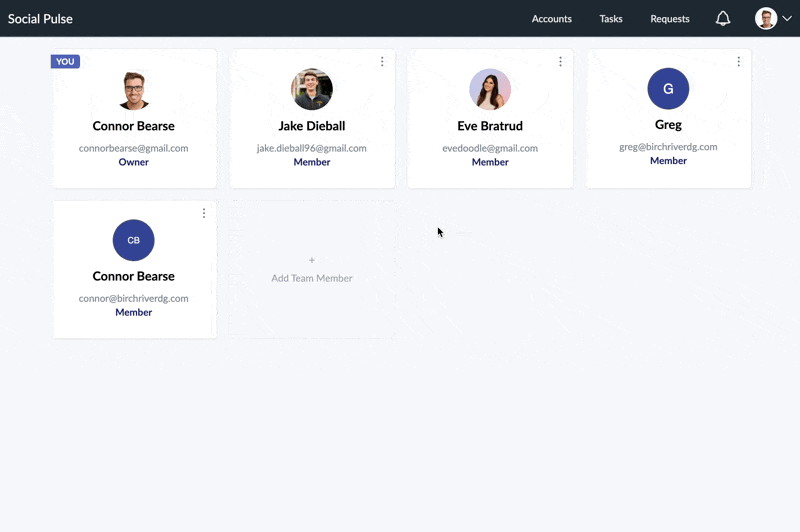 Changing whether a team member is added to new client accounts automatically